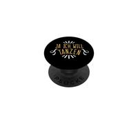 Ja Ich Will Tanza Divertida Frase de Baile PopSockets PopGrip Adhesivo