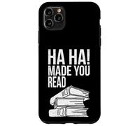 Ja, ja, Made You Read, Divertido Profesor, Amante de los Libros Carcasa para iPhone 11 Pro MAX