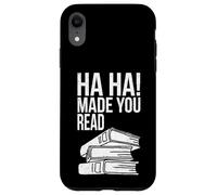 Ja, ja, Made You Read, Divertido Profesor, Amante de los Libros Carcasa para iPhone XR