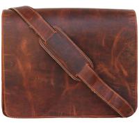Jaald 13ff, Bolsa Unisex Adulto, marrón, 10" Höhe 12,5" Breite 3" Tiefe