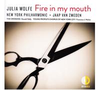 Jaap van Zweden/New York Philharmon Wolfe: Fire in my mou (CD) (Importación USA)