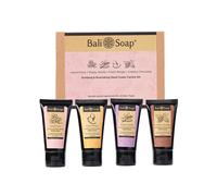 Jab n Bali - Set de 4 Cremas de manos calmantes y nutritivas para todo tipo de piel Floral isle o - Vainilla almizclada Mango fresco Chocolate cr