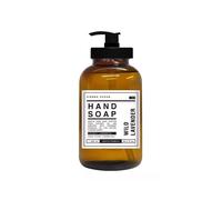 Jab n de manos de lavanda de lujo Sienna House en dispensador de vidrio (590 ml) - Perfecto para el hogar y la oficina