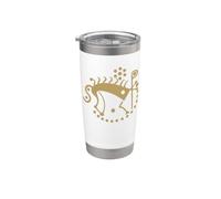 Jabalí celta Antigua Gran Bretaña Vaso térmico de acero inoxidable de doble pared