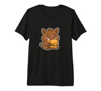 Jabalí Hamburguesa Festín De Camiseta Premium