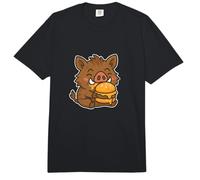 Jabalí Hamburguesa Festín De Comfort Colors Adult Heavyweight T-Shirt
