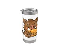 Jabalí Hamburguesa Festín De Vaso térmico de acero inoxidable de doble pared