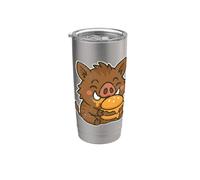Jabalí Hamburguesa Festín De Vaso térmico de acero inoxidable de doble pared