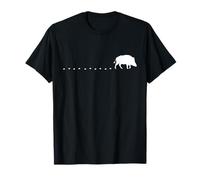 Jabalí rastros de cerdo salvaje cazador rastro jabalí cuñador caza Camiseta