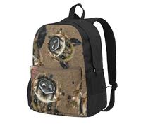 Jabalíes,Mochila con bolsillos, mochila informal para el día a día, resistente al agua, ideal para la escuela, viajes