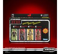Star Wars - La colección Vintage - Habitantes de la Corte de Jabba Retorno del Jedi - Pack de 4 Figuras coleccionables de 9,5 cm - A Partir de 4 años