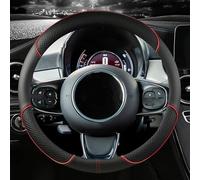 JABBNGD Funda Volante, para Suzuki Grand Vitara XL-7 Jimny Samurai Sidekick Wagon Antideslizante Transpirable Comodidad para Todas Las Estaciones Protector Volante Instalación Fácil,A