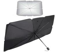 JABBNGD Paraguas Parasol, para Ford Mondeo MK5 2015-2024 Parasol de Coche Plegable Anti-UV con Aislamiento Térmico Reflector de Calor para Enfriamiento