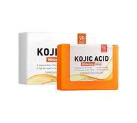 Jabón Aclarante Con Ácido Kójico, Jabón Facial y Corporal Que Reduce Manchas Oscuras, Mejora la Claridad y Luminosidad del Cutis, Limpieza Profunda Que Elimina el Exceso de Sebo Sin Deshidratar