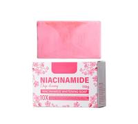 Jabón Aclarante con Niacinamida 110g, Con Extracto de Centella Asiática que Controla el Sebo, Fórmula Purificante que Elimina la Suciedad de los Poros, para una Piel Luminosa, Suave e Hidratada