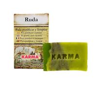 Jabón Artesano de Ruda para Purificar y Limpiar (100g) | Pastilla para Limpieza Corporal y de Manos Artesana Especial para Limpieza Energética y Purificación.
