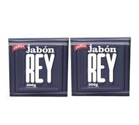 Jabón Azul Rey DERSA 300g - Pack 2 Unidades | Multiusos Colombiano para Higiene, Ropa a Mano y Uso Esotérico | Auténtico Jabón Azul Tradicional