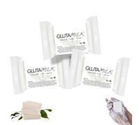 Jabón blanqueador de glutamato de leche Jabón reafirmante y aclarante para la piel Jabón de leche de cabra Jabón de proteína de seda Jabón de limpieza profunda Jabón reparador de piel con proteína de
