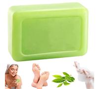 Jabón Calmante Antifúngico con Aceite de Árbol de Té, Jabón Corporal Purificante con Aceite de Coco, Gel de Ducha Hidratante, Reduce el Enrojecimiento y Controla Eficazmente el Mal Olor