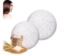 Jabón Champú, Anti-Hair Loss Rice Shampoo Bar, Jabón Champ-ú Anticaída, Limpieza del cabello, Nutrir las Raíces del Cabello