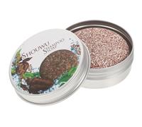 Jabón Champú Redondo para Cabello con Caja de Aluminio | Limpieza Profunda, Reduce la Caspa y Evita Derrames, para Cuero Cabelludo y Pelo en Viajes