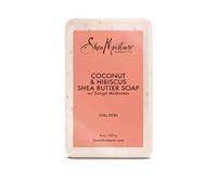 Jabón De Aceite De Coco Y Hibisco Con Manteca De Karité Shea Moisture 8 Oz