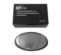 Jabón de acero inoxidable - barra de eliminador de olores, jabón de mano de metal ovalado para uso en la cocina | Desbrantador del olor a cocción, barra de desodorante reutilizable para