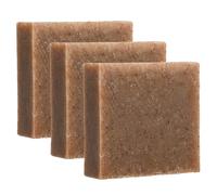 Jabón de arcilla de cobre hecho a mano con proceso en frío, paquete de 3 con Cnidium Monnieri - Jabón de arcilla de bentonita, limpieza suave para cuerpo y rostro, 100 g cada uno