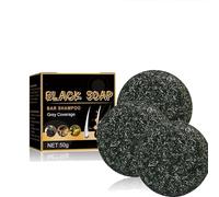 Jabón de brillo gris, champú contra canas, barra inversa de pelo gris espartano, para cubrir el cabello gris, brillo gris, barra de champú de carbón, barra de champú sólido para el cabello (3