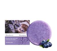 Jabón de Champú y Acondicionador Blueberry Garden. El champú y acondicionador Blueberry fortalece el cabello, especialmente diseñado para cabello fino y con frizz.