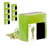 Jabón de citronela 8pcs 100g Barra de citronela Jabón de hidratante de que impide que la picadura sea fragante para el cuerpo, la cara y el cabello