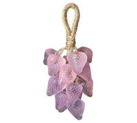 Jabón de cristal con forma de fresa, fragante, decoración colgante, recuerdo, regalo de boda, aroma lindo de fresa