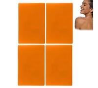 Jabón de cúrcuma, jabón exfoliante aclarante, jabón limpiador profundo que refina los poros, jabón hidratante facial y cuerpo, sa/von aclarador unificando la tez. (4 unidades)