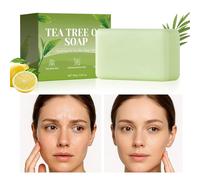 Jabón de de Árbol de Té 100g Limpiador Facial Natural Y Calmante