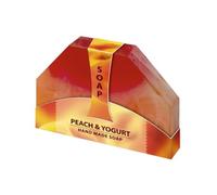 Jabón de glicerina de melocotón y yogur hecho a mano 80g Biofresh