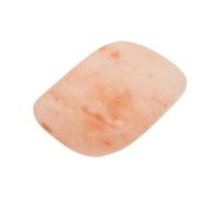 Jabón de Hoja Exfoliante en Piedra Rosa Natural Sal Forma | Hecho a Mano, Uso Diario en Baño y Masaje en Casa, Textura Mineral para Piel y Cuerpo