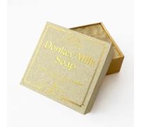 Jabón de Leche de Burra - Signature Gift Box Edition - Jabón Natural Artesanal con Aceites Nutritivos - 140 g Regalo Luxury Bienestar