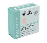 Jabón de leche de cabra MKL con sobreengrasado, suavidad lechosa, 100 g