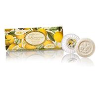 Jabón de limón, pack regalo 3 pastillas de 100 g, Jabón artesanal italiano de Fiorentino