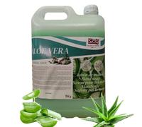 Jabón de Manos Líquido 5L | Jabón Líquido para todo tipo de piel Ph neutro | Aroma aloe vera | Gel para uso diaria limpia y cuida la piel | Con buena espuma.