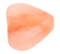 Jabón de Sal Mineral Natural Barra Exfoliante Forma Corazón Naranja