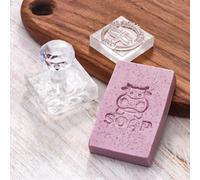 Jabón de sello personalizado, sello de barra de jabón personalizado, sello de jabón personalizado, cualquier patrón se puede personalizar, regalos para los amantes del jabón hechos a mano
