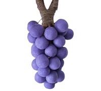 Jabón de uva artesanal en cuerda, jabón natural con forma de uva, jabón de baño procesado en frío, ideal para el baño facial y corporal, un regalo sorpresa