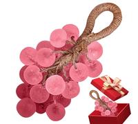 Jabón de uva - Champú de jabón de hecho a mano, barra de racimo de uva simulada, cuidado de la piel aromática, función de champú sólido, uso para lavado de cabello, manos y cuerpo, limpieza de