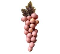 Jabón de uva de cuerda, cuerda hecha a mano, jabón natural hecho a mano en forma de uva, regalo decorativo para ducha, bautismo y spa en casa (rosa (sabor a fresa))