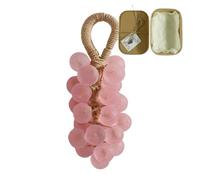 Jabón de uva en cuerda, con protección hidratante para la piel, 110 g, jabón en barra aromático hecho a mano, barra de limpieza facial y corporal, agrega estético para baños, ducha, spa, ritua