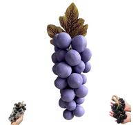 Jabón De Uva En Cuerda, Jabón De Racimo De Uvas, Jabones Artesanales Con Forma De Uva, Jabones De Baño Facial Y Corporal Con Racimos De Uvas Para La Ducha, Regalo Único Y Novedoso (light purple)