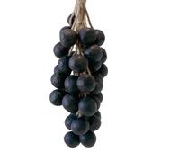 Jabón de Uva en Cuerda, Jabón de Uva en Barra, Hecho a Mano en Forma de Racimo,Jabones Artesanales Ecológicos de Proceso en Frío, Jabones Manuales Naturales con Forma de Uva (40, Negro)
