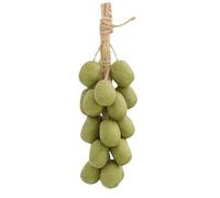 Jabón de uva en una cuerda, barra de jabón de racimo de uva hecha a mano, jabón artesanal de proceso natural en frío para lavado de manos, baño y ducha, jabones de regalo decorativos para hombres y