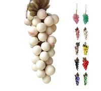 Jabón de uva en una cuerda, jabón de racimo de uva, jabones hechos a mano con forma de uva, jabones artesanales de proceso frío natural para cara, cuerpo y manos, regalo único, decoración del hogar